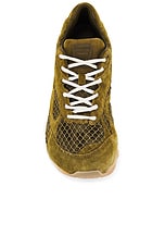 Bottega Veneta Orbit Sneaker in Olive Oil, view 4, click to view large image.