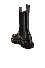 Bottega Veneta Chelsea Boot in Black, view 3, click to view large image.