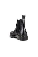 Bottega Veneta Ankle Boot in Black, view 3, click to view large image.