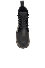 Bottega Veneta Puddle Lace-Up Ankle Boot in Black, view 4, click to view large image.