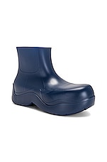 Bottega Veneta Puddle Ankle Boot in Cruise, view 2, click to view large image.