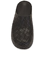Bottega Veneta Beebee Clog Sandal in Black, view 4, click to view large image.