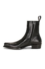 Bottega Veneta Ripley Ankle Boot in Black, view 5, click to view large image.
