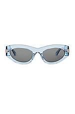 Bottega Veneta サングラス Bottega Veneta サングラス - Transparent Light Blue | FWRD