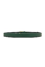 Bottega Veneta Pendant Belt in Emerald Green, view 2, click to view large image.