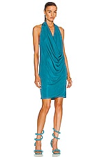 Bottega Veneta Shine Knit Dress in Blaster, view 1, click to view large image.