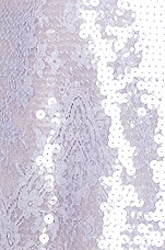 Bottega Veneta Sequin Mini Dress in Wisteria, view 4, click to view large image.