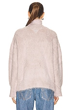 Bottega Veneta Knit Sweater in Mushroom, view 3, click to view large image.