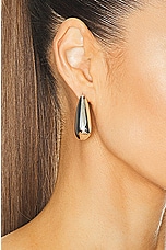 Bottega Veneta Drop Earrings in Silver, view 2, click to view large image.