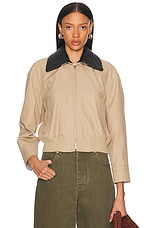 ジャケット BOTTEGA VENETA Women Jackets 815468 VA5Y09733 Beige BOTTEGA VENETA Cotton-blend jacket | NET-A-PORTER
