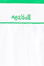 Bottega Veneta Elastic Cotton Twill Trouser in White, view 6, click to view large image.