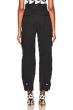 Bottega Veneta Tailored Trousers in Black, view 3, click to view large image.