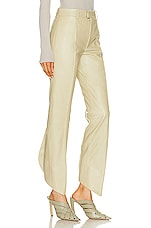 Bottega Veneta Curved Pant in Fennel Seed, view 2, click to view large image.