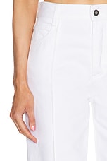 Bottega Veneta Capri Pant in White, view 6, click to view large image.