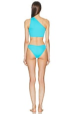 Bottega Veneta Stretch Nylon Bikini Set in Dip, view 4, click to view large image.