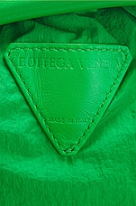 Bottega Veneta Teen Pouch Clutch in Grass & Gold, view 6, click to view large image.