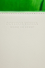 Bottega Veneta Medium Arco Tote Bag in White, Parakeet, & Silver, view 6, click to view large image.
