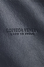 Bottega Veneta Small Cross Body Bucket Bag in Thunder & Gold, view 7, click to view large image.