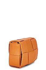 Bottega Veneta Candy Cassette Bag in Cob & Gold, view 5, click to view large image.