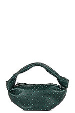 Bottega Veneta Double Knot Bag in Raintree & Silver, view 1, click to view large image.