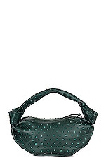 Bottega Veneta Double Knot Bag in Raintree & Silver, view 3, click to view large image.