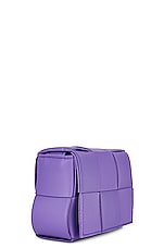 Bottega Veneta Candy Cassette Bag in Purple & Gold, view 5, click to view large image.