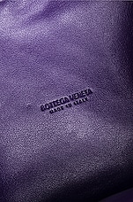 Bottega Veneta Small Cross Body Bucket Bag in Purple & Gold, view 7, click to view large image.