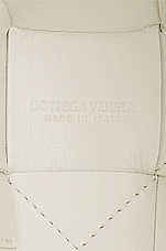 Bottega Veneta Mini Crossbody Bucket in White & Gold, view 7, click to view large image.