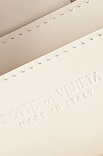 Bottega Veneta Small Brick Cassette Bag in White & Gold, view 6, click to view large image.