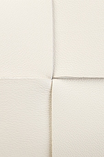 Bottega Veneta Small Brick Cassette Bag in White & Gold, view 7, click to view large image.