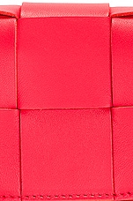 Bottega Veneta Candy Cassette Crossbody Bag in Redstone & Gold, view 8, click to view large image.