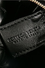 Bottega Veneta Candy Loop Bag in Black & Gold, view 7, click to view large image.
