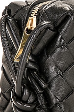 Bottega Veneta Candy Loop Bag in Black & Gold, view 8, click to view large image.