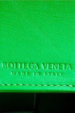 Bottega Veneta Phone Pouch in Parakeet & Gold, view 7, click to view large image.