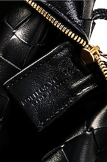 Bottega Veneta Mini Loop Bag in Space & Gold, view 7, click to view large image.