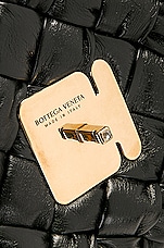 Bottega Veneta Rumple Shoulder Bag in Black & Silver, view 6, click to view large image.