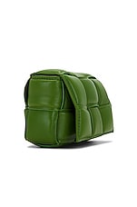 Bottega Veneta Padded Candy Cassette Bag in Avocado & Gold, view 5, click to view large image.