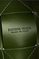 Bottega Veneta Small Crossbody Bucket in Avocado & Gold, view 7, click to view large image.