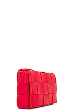 Bottega Veneta Small Cassette Bag in Redstone & Gold, view 5, click to view large image.