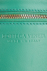 Bottega Veneta Cassette Bag in Mermaid & Gold, view 6, click to view large image.