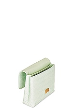 Bottega Veneta Mini Crossbody Bag in Glacier & Gold, view 5, click to view large image.