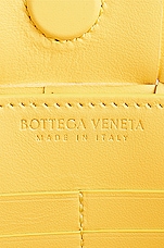 Bottega Veneta Baguette Pochette Bag in Sherbert & Silver, view 6, click to view large image.