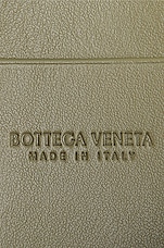 Bottega Veneta Medium Flat Pouch in Travertine & Gold, view 6, click to view large image.