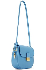 Bottega Veneta Desiree Crossbody Bag in Windswept & Muse Brass, view 4, click to view large image.