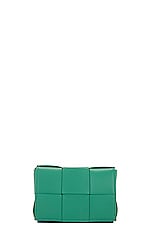 Bottega Veneta Candy Cassette Bag in Mermaid & Gold, view 3, click to view large image.