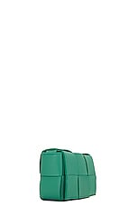 Bottega Veneta Candy Cassette Bag in Mermaid & Gold, view 5, click to view large image.