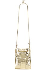 Bottega Veneta Small Bucket Crossbody Bag in Supermoon & Gold, view 1, click to view large image.