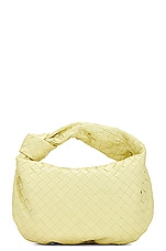 Bottega Veneta Teen Jodie Bag in Ice Cream & Gold, view 1, click to view large image.