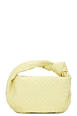 Bottega Veneta Teen Jodie Bag in Ice Cream & Gold, view 3, click to view large image.