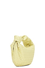 Bottega Veneta Teen Jodie Bag in Ice Cream & Gold, view 4, click to view large image.